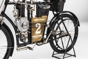 120 Jahre ŠKODA Motorsport: Startschuss auf der Strecke Paris – Berlin mit Motorrädern von Laurin &amp; Klement