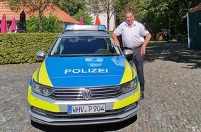 Polizeiinspektion Wilhelmshaven/Friesland: POL-WHV: Polizeioberkommissar Jürgen Eims in den Ruhestand verabschiedet