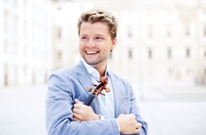 Migros-Genossenschafts-Bund Direktion Kultur und Soziales: La musica classica va di moda: Migros-Percento-culturale-Classics 2011/2012  La star del violino Julian Rachlin incanta le sale da concerto svizzere