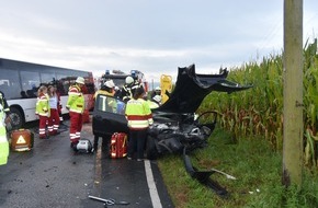 Polizeiinspektion Northeim: POL-NOM: Verkehrsunfall mit Schwerstverletzter