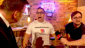 REKORD-INSTITUT für DEUTSCHLAND: Schnellstes Toast-Essen im Livestream der Rocket Beans - Manuel Laurencio Serrano toppt seine Weltrekord-Bestzeit beim RBTV-Kneipenquiz