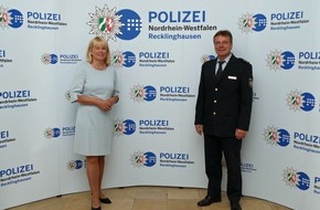 Polizeipräsidium Recklinghausen: POL-RE: Haltern am See: PHK Michael Franz wird neuer Leiter des Bezirks- und Schwerpunktdienstes