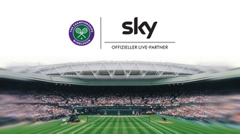 Sky Deutschland: Rechte-Verlängerung: Wimbledon auch zukünftig bei Sky Deutschland live und exklusiv