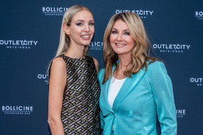 Outletcity Metzingen: EUROPAS GRÖSSTES OUTLET FEIERT CHAMPAGNE BAR OPENING MIT PROMINENTEN GÄSTEN WIE MICHELLE HUNZIKER, FRAUKE LU-DOWIG, LEONIE HANNE uvm.