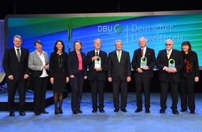 Deutsche Bundesstiftung Umwelt (DBU): Gauck: "Mit Beharrlichkeit, Ideenreichtum und Weitblick andere Menschen ermutigt" (FOTO)
