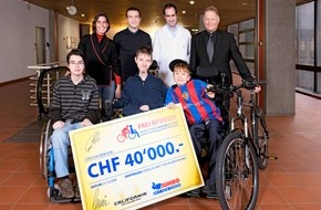 Jumbo-Markt AG: Alex Frei e la catena di negozi Jumbo sostengono le persone con  malattie neuromuscolari