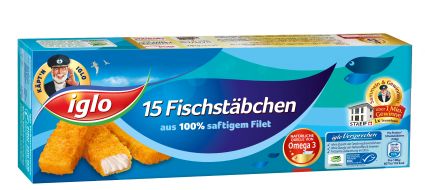 iglo Deutschland: Einzigartig und lecker - die iglo Fischstäbchen mit der original Goldknusperpanade (FOTO)