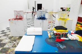 Migros-Genossenschafts-Bund Direktion Kultur und Soziales: COLLECTION ON DISPLAY  John Armleder, Richard Jackson, Robert Kusmirowski, A.R. Penck, Markus Raetz, Gerhard Richter, Pamela Rosenkranz, Niele Toroni, Christopher Wool  30 août - 09 ...