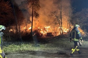 Polizeiinspektion Celle: POL-CE: Brand einer Scheune neben der ehemaligen JVA "Salinenmoor"