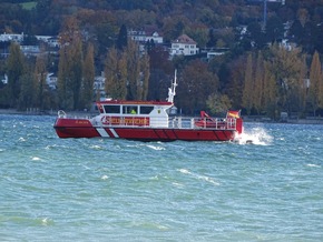 FW Reichenau: Schiff im Motorbereich gesunken, Reichenau-Mittelzell, 24.10.2025