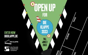 Bundesverband Marketing Clubs e.V.: Call for Entries: DIE KLAPPE 2023 startet