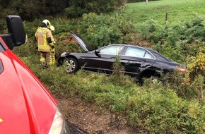 Feuerwehr Stolberg: FW-Stolberg: Schwerer Verkehrsunfall auf Jägerhausstraße (L 24)