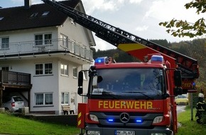Feuerwehr Plettenberg: FW-PL: 2 Einsätze für die Plettenberger Feuerwehr durch Sturmtief "Herwart"
