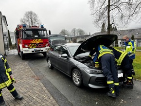 FF Olsberg: Von Hamm bis Olsberg - Katze fährt 75 Kilometer im Motorraum über die A44 mit