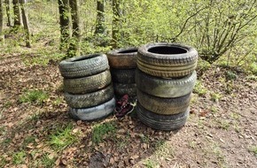 Polizeiinspektion Wilhelmshaven/Friesland: POL-WHV: Illegale Abfallentsorgung im Neuenburger Forst
