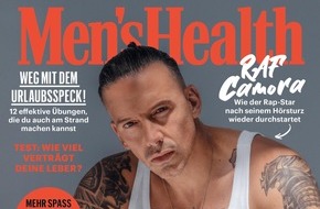 Motor Presse Hamburg MEN'S HEALTH: RAF Camora in Men's Health über sein Comeback: "Ich habe einmal komplett den Reset-Knopf gedrückt."