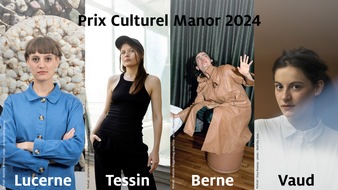 Manor AG: Prix Culturel Manor 2024 : de nouveaux-elles artistes de la scène artistique émergente en Suisse encouragé-e-s !