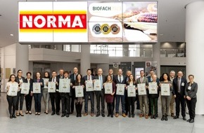 NORMA: NORMA: Gewinnt 251mal Edelmetall - und wird wieder als bester deutscher Bio-Händler ausgezeichnet / Nürnberger Discounter mit herausragender Bio-Qualität Dauersieger bei der DLG (FOTO)