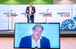 Messe Erfurt: Hochkarätige Keynote-Sprecher live vom 17. bis 19. Mai 2022 auf der Rapid.Tech 3D