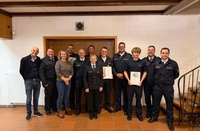 Feuerwehr Weinheim: FW Weinheim: Einsatzreiches Jahr, starke Gemeinschaft und klare Werte