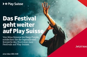 SRG SSR: Das Montreux Jazz Festival auf Play Suisse