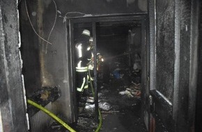 Polizei Aachen: POL-AC: Wohnungsbrand in Woffelsbach