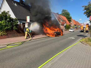 POL-STD: Unbekannte Einschleichdiebe in Harsefeld, Anhänger in Wischhafen entwendet, Mercedes in Stade ausgebrannt, Baufälliges Reetdachhaus in Stade gerät erneut in Brand