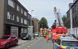 Feuerwehr Mülheim an der Ruhr: FW-MH: Gemeldeter Zimmerbrand Heidestraße #fwmh