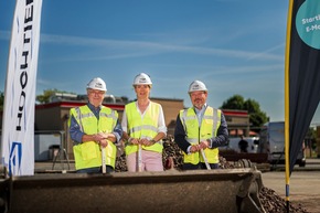 EWE Go und HOCHTIEF starten mit Bauarbeiten für Schnellladepark  in Oer-Erkenschwick zum Ausbau des Deutschlandnetzes