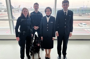 Hauptzollamt M&uuml;nchen: HZA-M: Zwei neue Zollhunde verst&auml;rken den Einsatz am Flughafen M&uuml;nchen