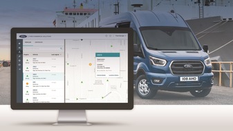 Ford Motor Company Switzerland SA: Ford Telematics mit neuer "Multi-Make"-Funktion und App-Ergänzung bietet mehr Effizienz für Flottenmanager