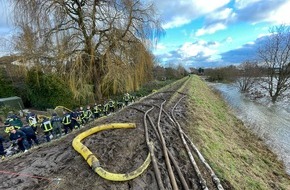 Feuerwehr Bochum: FW-BO: Überörtlicher Einsatz der Feuerwehr Bochum im Rahmen der Hochwasserlage in Hamm - Abschlussmeldung