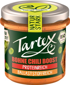 Presseinfo: „Naturstark“ - Tartex bringt Protein-Power aufs Brot, in die Pasta und in Dips