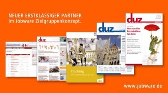 Jobware GmbH: Karriere an und nach der Hochschule / Die duz - deutsche Universitätszeitung kooperiert mit Jobware (BILD)