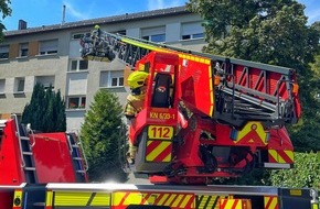 Feuerwehr Konstanz: FW Konstanz: Rauchentwicklung im Gebäude