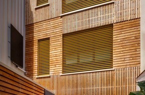 Griesser AG: Communiqué de presse Griesser :  Une solution de protection solaire Griesser très design pour la première maison passive neutre en CO2 à Barcelone