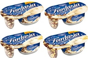 Danone DACH: Die Geschmacksreise geht weiter: Danone launcht vier neue Sorten Fantasia (mit Bild)