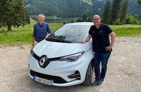 ADAC SE: Zwei Jahre Elektroauto-Partnerschaft von ADAC SE und Renault Deutschland / Mehr als 5.300 Renault ZOE von ADAC Mitgliedern geleast / Leasingprogramm bis Ende 2020 verlängert