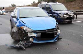 Polizeidirektion Kaiserslautern: POL-PDKL: A63/Sembach, Kollision nach Fahrstreifenwechsel