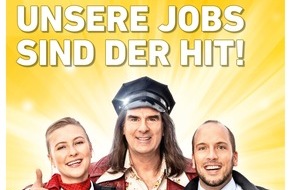 mobil.nrw: Unsere Jobs sind der Hit: NRW-Bahnen suchen mit neuer Kampagne Personal / Schlagersänger Guildo Horn wirbt für einen Einstieg etwa als Lokführer oder Zugbegleiter