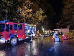 FFW Schwalmtal: Aufwendige Unwetterlage bildet Grundlage für die Jahresabschlussübung der Feuerwehr Schwalmtal