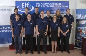 Stifterverband für die Deutsche Wissenschaft: bild der wissenschaft und Stifterverband präsentieren die ÂElf der WissenschaftÂ