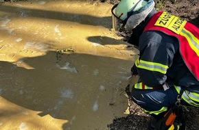 Feuerwehr Schermbeck: FW-Schermbeck: Unbekannte Substanz