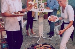 Brauerei C. & A. VELTINS GmbH & Co. KG: Ansturm auf Getränkemärkte und Fleischereien: An diesem Wochenende glühen in Deutschland die Holzkohlegrills