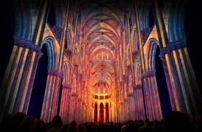 L'AGENTOUR: PM Kunstvolle Lichtershow in der Kathedrale von Rouen