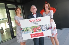 Santander Consumer Bank AG: Bank plant vielfältige Aktionen zur weltweiten Santander-Woche