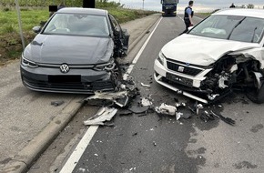 Wiesbaden (KvD) - Polizeipräsidium Westhessen: POL-WI-KvD: +++Verkehrsunfall mit 3 verletzten Personen+++