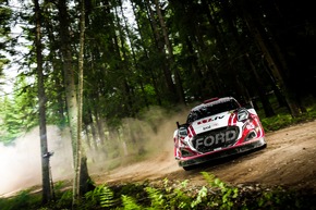 Ford Puma Hybrid Rally1-Pilot Martins Sesks war die Sensation der WM-Rallye Lettland
