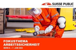HINTE Expo & Conference: Suisse Public 2023 mit neuem Fokusbereich für Arbeitssicherheit und gesundes Arbeiten