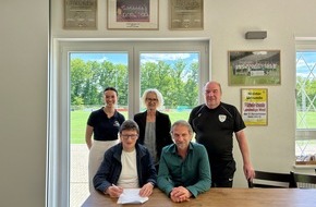 IKK Südwest: IKK Südwest und SV Kottweiler-Schwanden besiegeln Partnerschaft